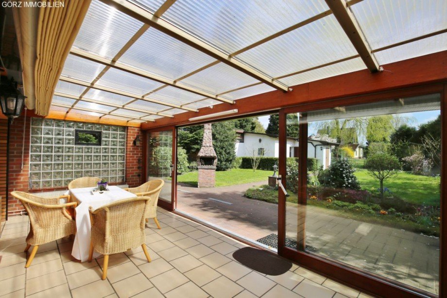 geschlossene Terrasse Einfamilienhaus Rellingen