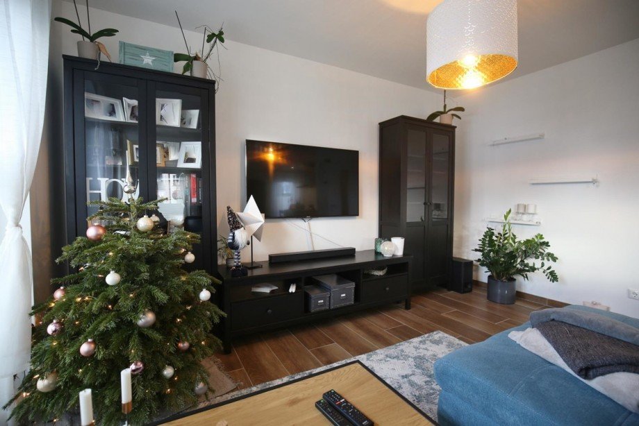 Wohnzimmer Doppelhaush�lfte Kisdorf