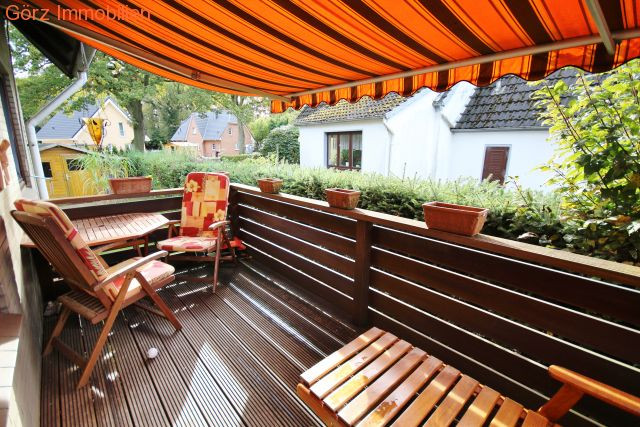 Die Terrasse ist sehr sonnig(S�den) Etagenwohnung Quickborn