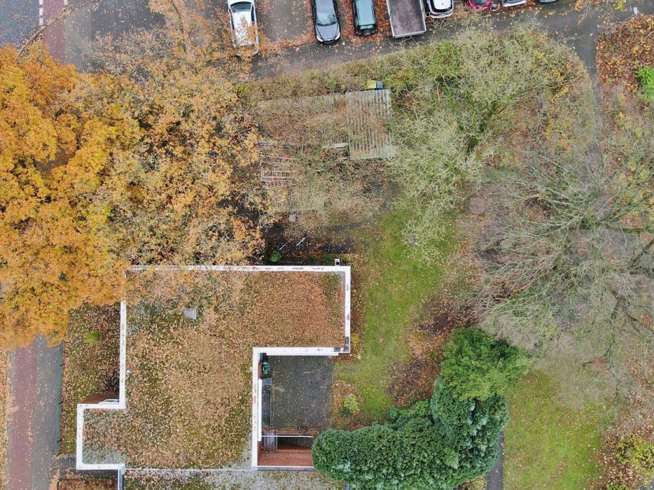 Drohnenansicht Bungalow Norderstedt