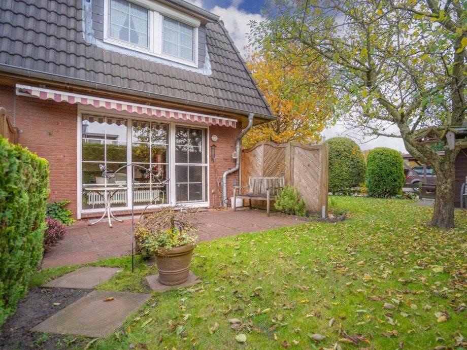 Gartenansicht Reihenhaus Elmshorn
