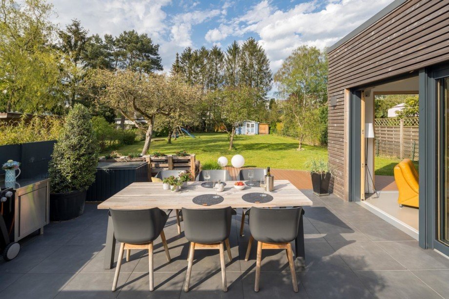 Terrasse Doppelhaush�lfte Norderstedt
