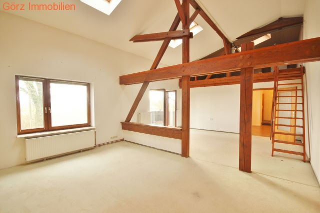 Wohnzimmer Dachgeschosswohnung Quickborn