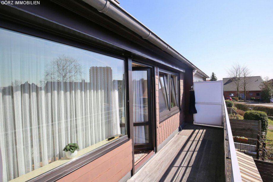 Balkon im OG Reihenhaus Elmshorn