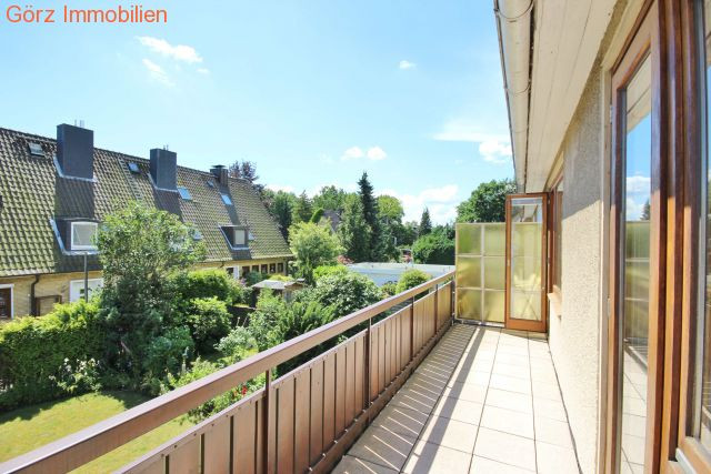 Balkon im 1.OG Reihenhaus Norderstedt