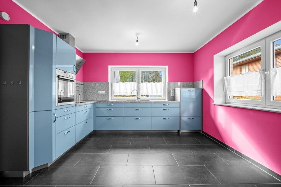 Einbauk�che Einfamilienhaus Gro�enaspe