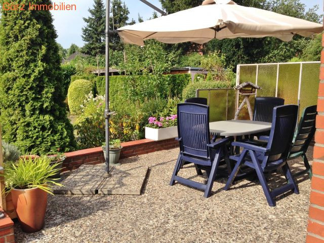Die sonnige Terrasse hat eine tolle Gr��e Terrassenwohnung Halstenbek