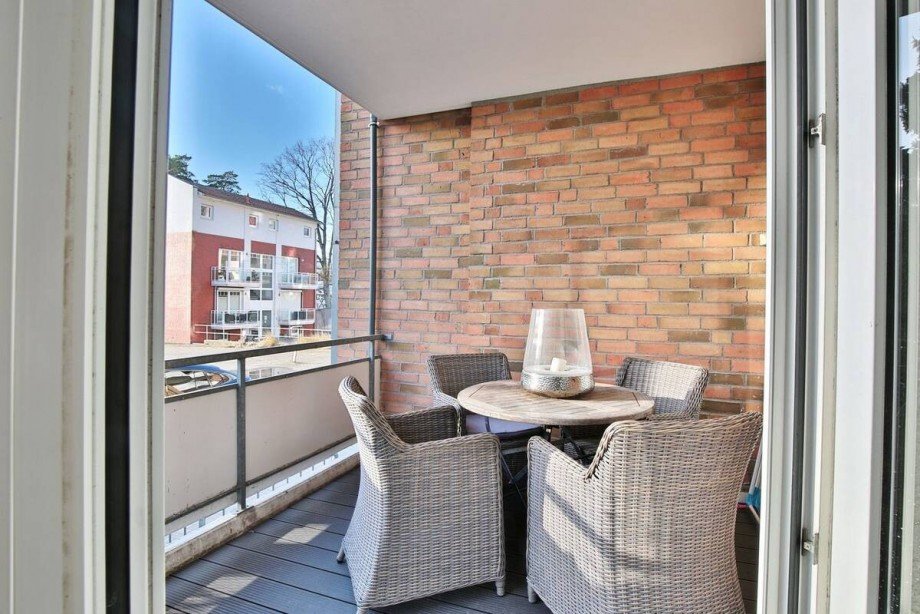 gro�er Balkon S�d/West Etagenwohnung Scharbeutz