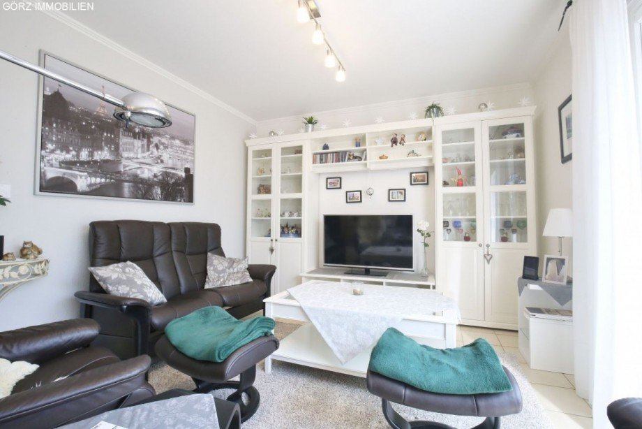 Fernsehecke im Wohnhzimmer Einfamilienhaus Kaltenkirchen
