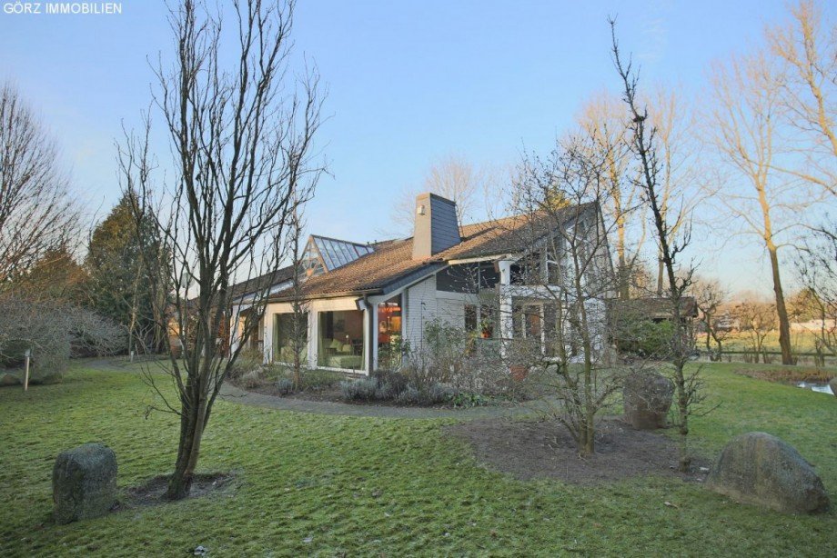 Blick vom Garten Einfamilienhaus Sieversh�tten