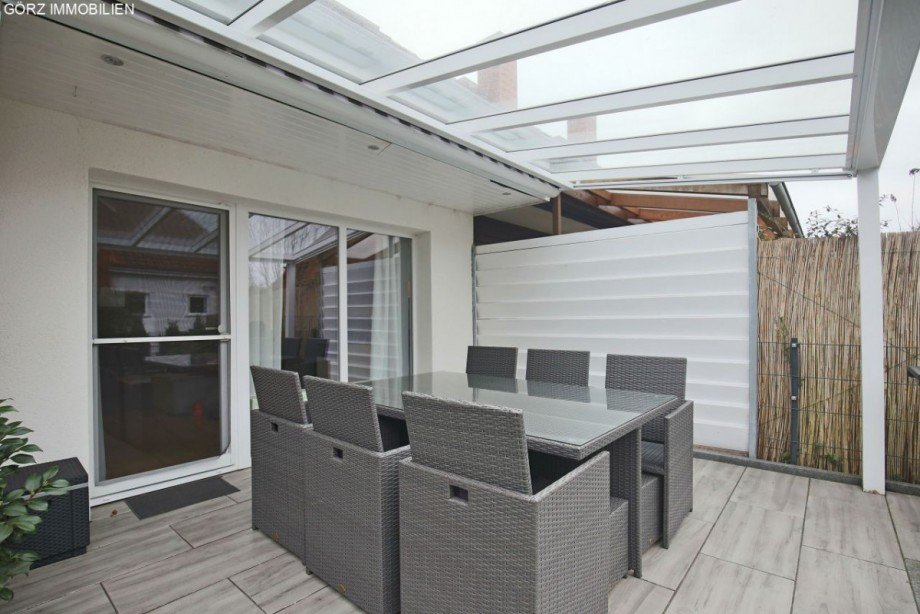 Neues Terrassendach Reihenhaus Norderstedt