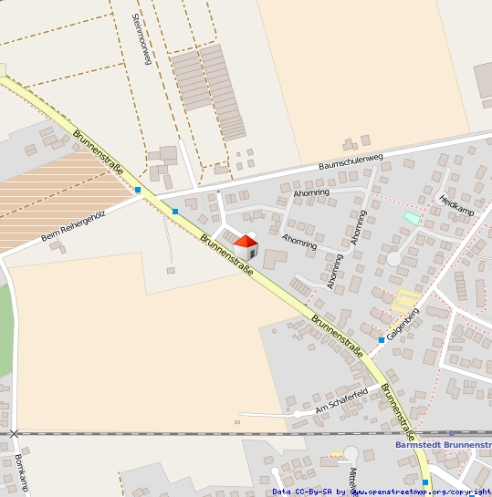Lageplan Reihenhaus Barmstedt