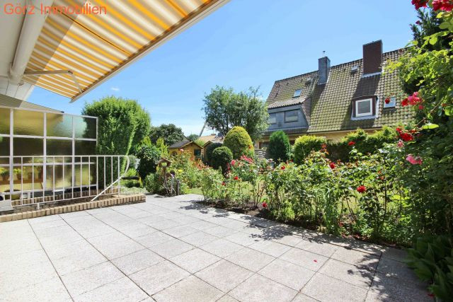 Die Terrasse ist sch�n gro� Reihenhaus Norderstedt