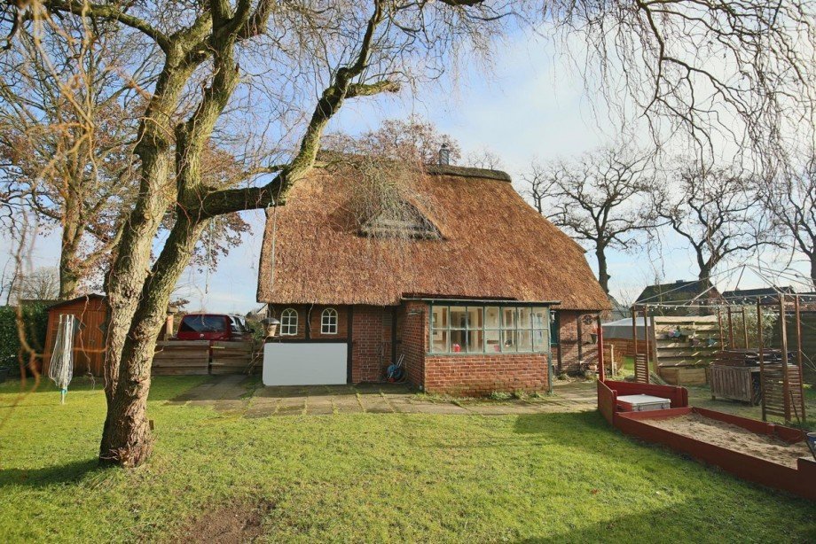Blick vom Garten Einfamilienhaus Ellerau