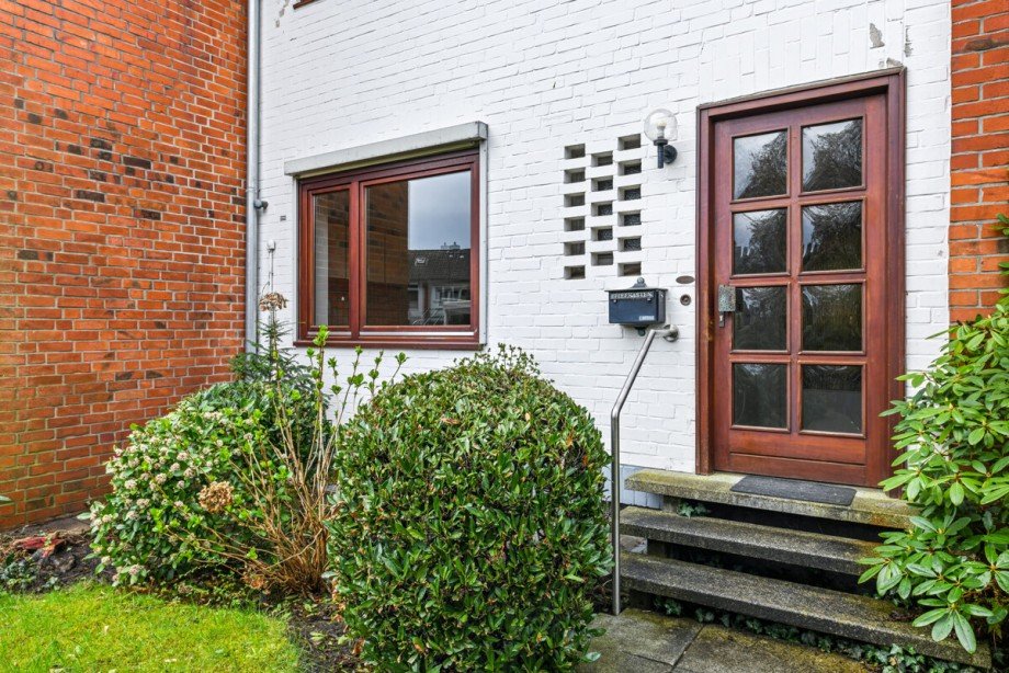 Eingangsbereich Reihenmittelhaus Norderstedt