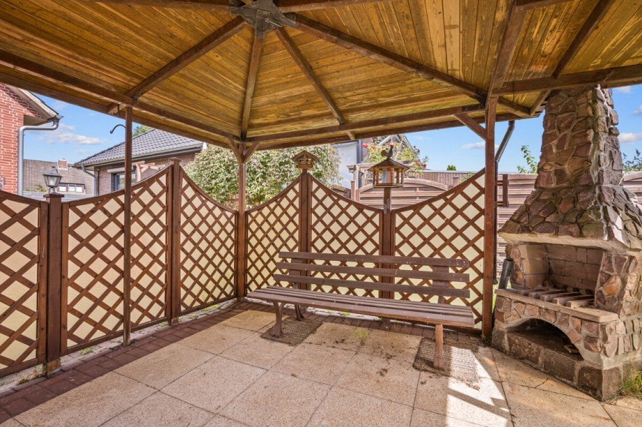 �berdachte Terrasse Einfamilienhaus Tangstedt