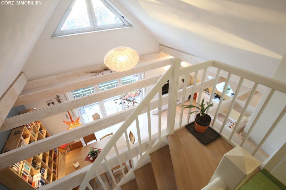 Blick ins WZ Maisonettewohnung Elmshorn