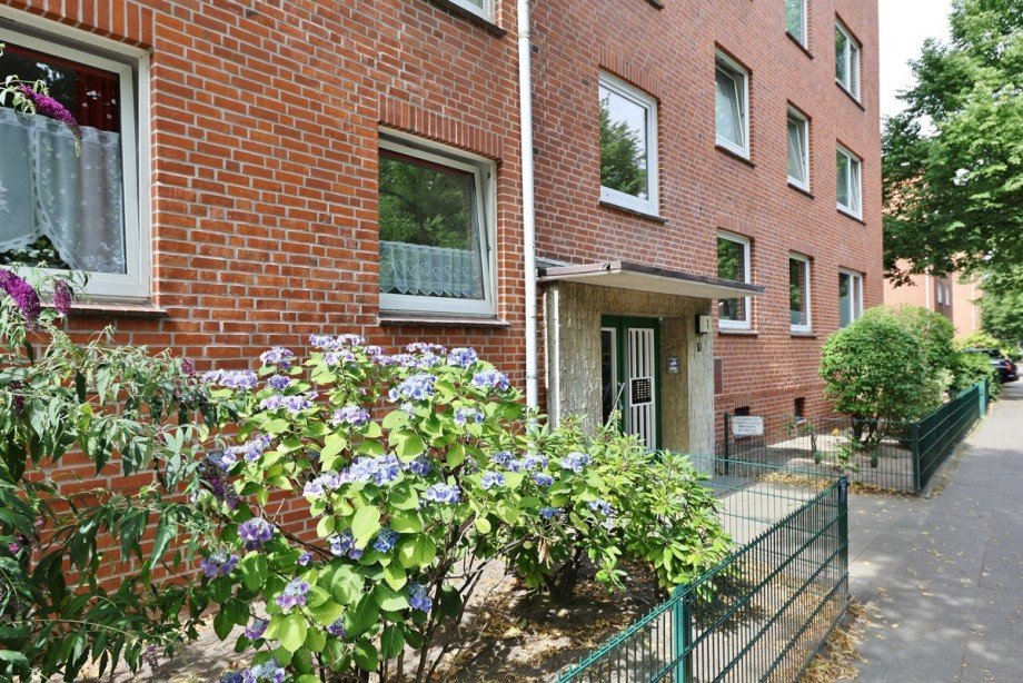 Hauseingang Wohnanlagen Hamburg