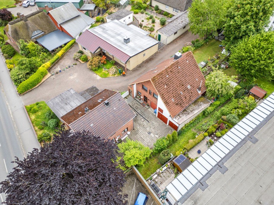Luftaufnahme Einfamilienhaus Henstedt-Ulzburg