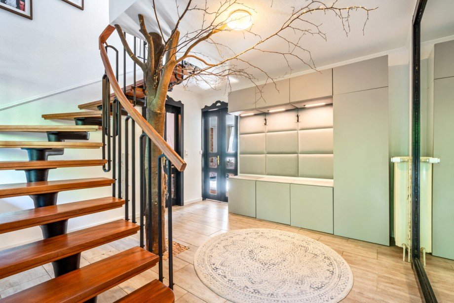 Treppe zum OG Einfamilienhaus Henstedt-Ulzburg