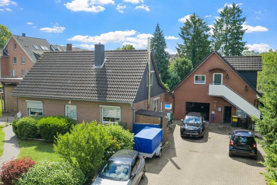 Au�entreppe zur Einliegerwohnung Einfamilienhaus Norderstedt