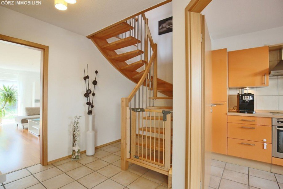 Blick zum WZ und in die K�che Doppelhaush�lfte Pinneberg