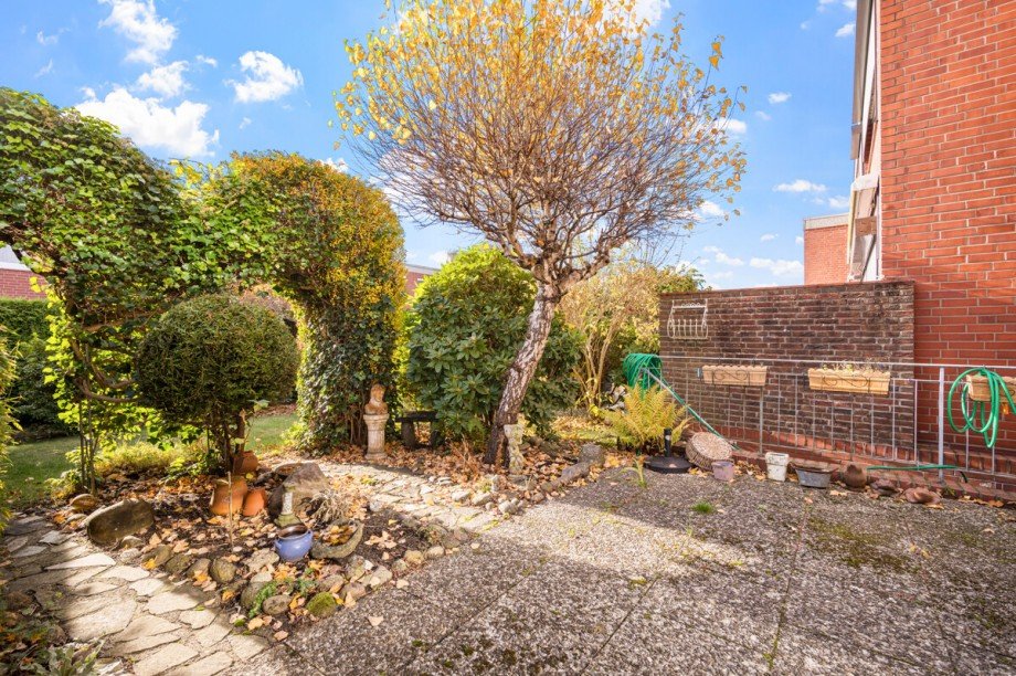 sch�ner Garten Reihenmittelhaus Norderstedt