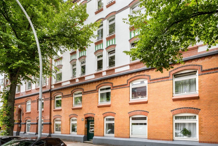 Hausansicht Etagenwohnung Hamburg