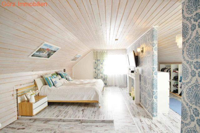 Das Elternschlafzimmer im DG Einfamilienhaus Ellerau