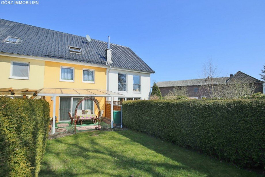 Sonniger Garten Reihenhaus Barmstedt