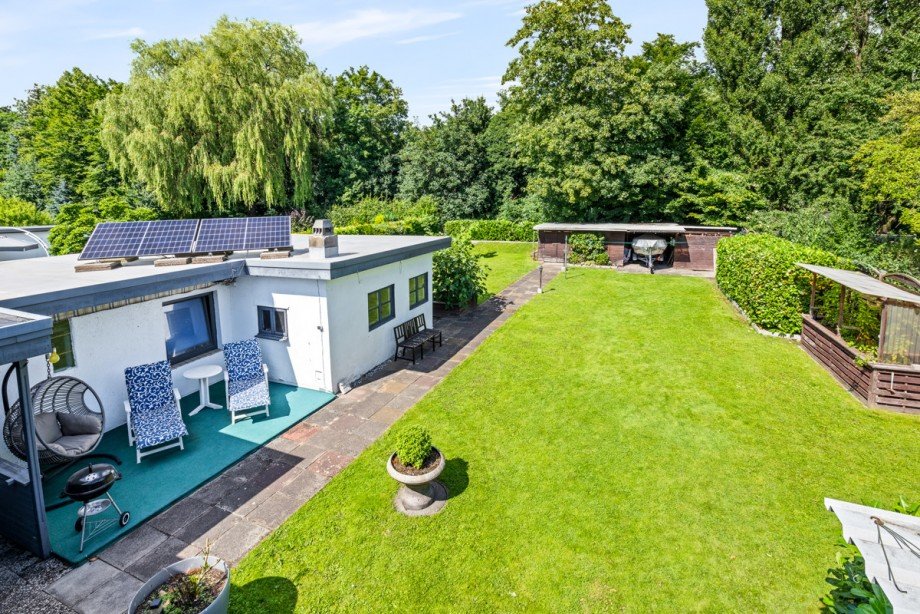 gro�es Grundst�ck Einfamilienhaus Hamburg Horn
