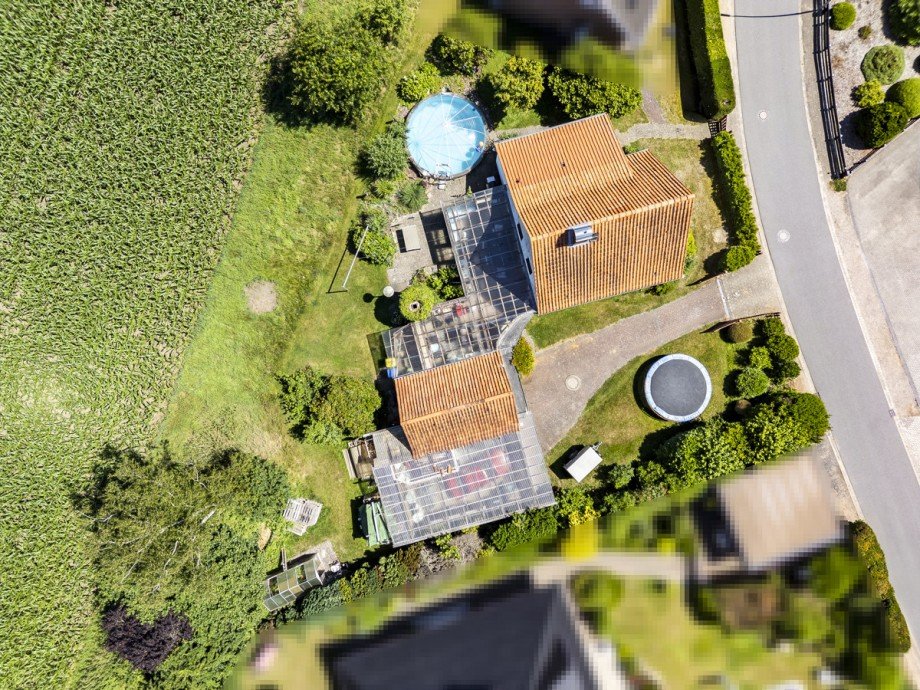 Vogelperspektive Wohngrundst�ck Tangstedt