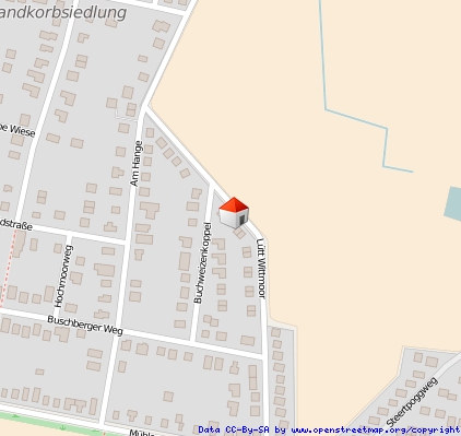 Lageplan Doppelhaush�lfte Norderstedt