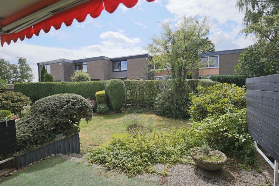 Blick in den Garten Reihenmittelhaus Norderstedt