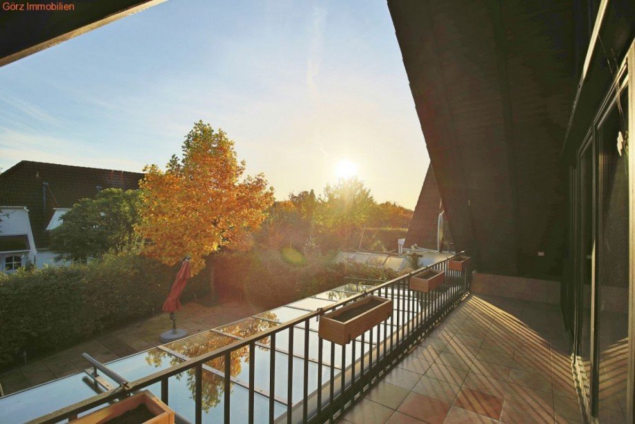 Abendsonne Balkon OG Einfamilienhaus Pinneberg