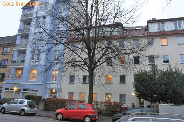 Stra�enansicht Etagenwohnung Hamburg