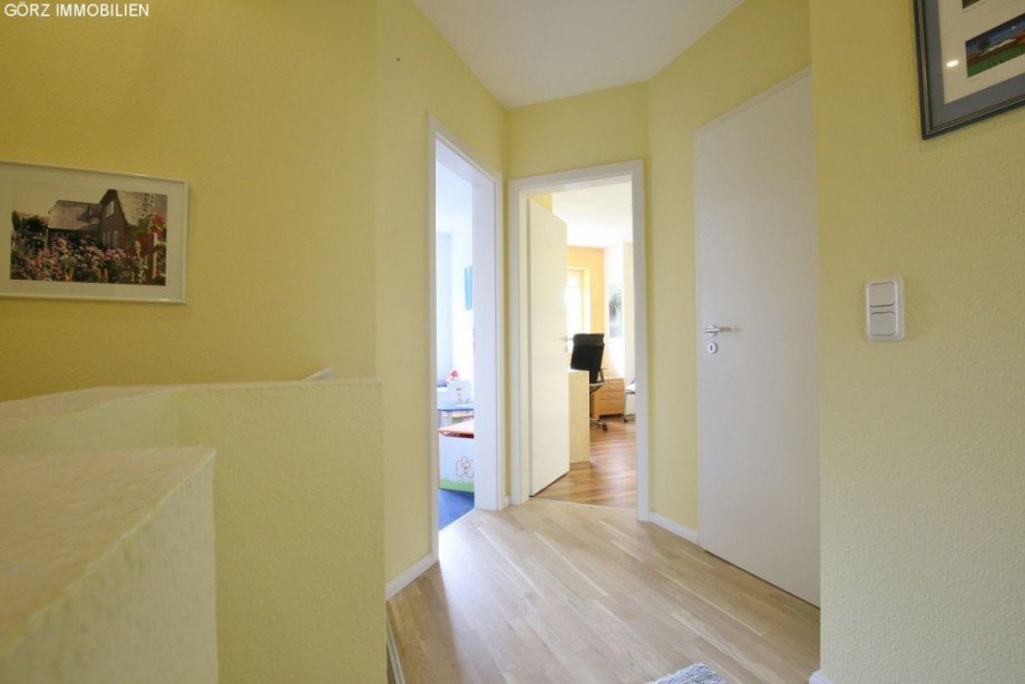 Obergeschoss Blick in die Kinderzimmer Reihenhaus Norderstedt