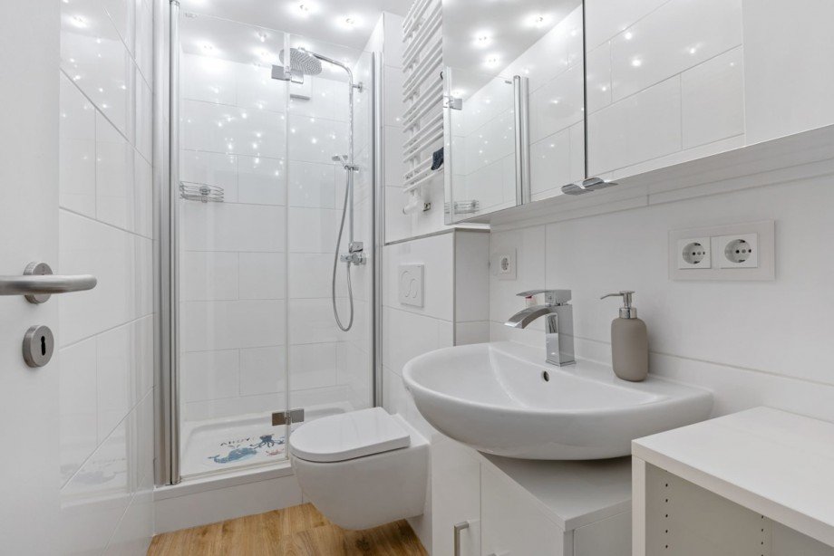 Modernes Duschbad Reihenmittelhaus Hamburg Rahlstedt