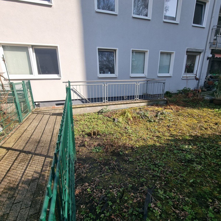 Gartenst�ck vor der Wohnung Erdgeschosswohnung Hamburg / Eilbek