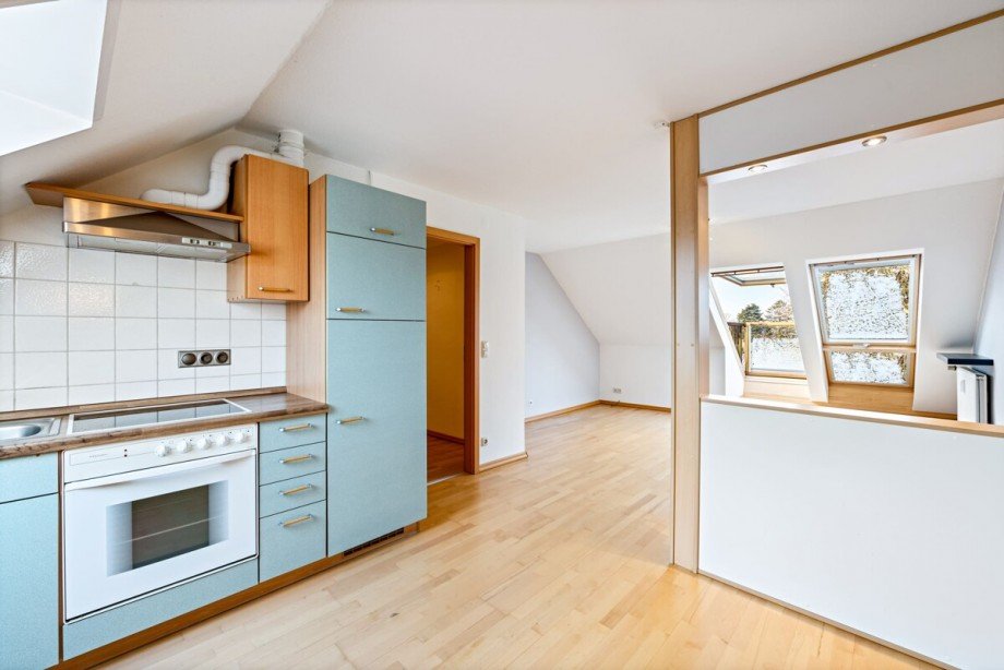 Einbauk�che Dachgeschosswohnung Quickborn