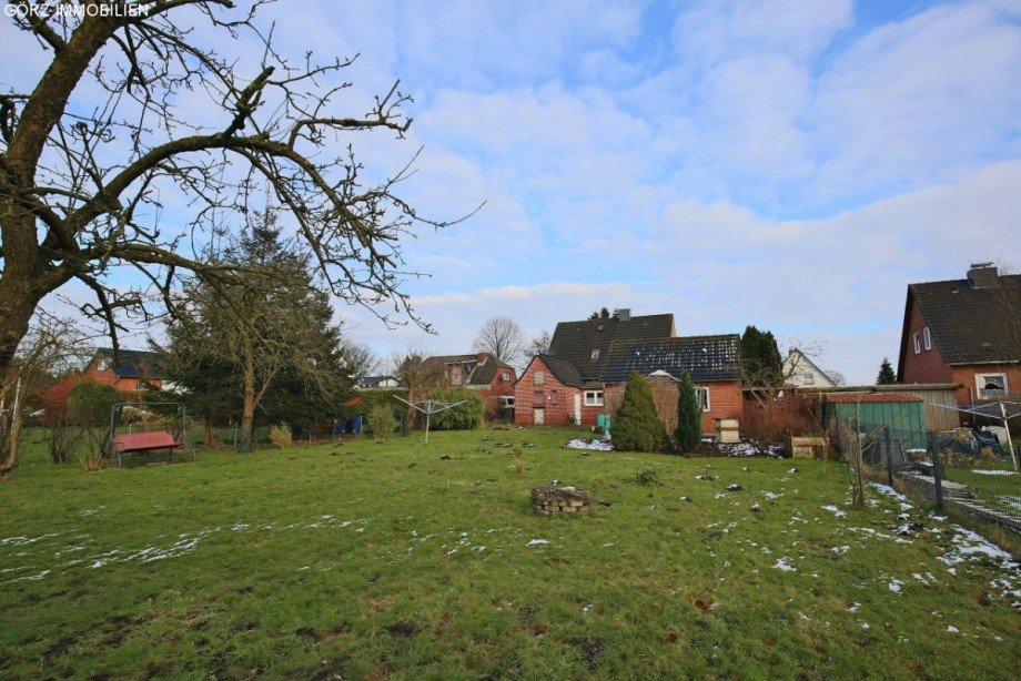 Blick Richtung Haus Einfamilienhaus Brande-H�rnerkirchen
