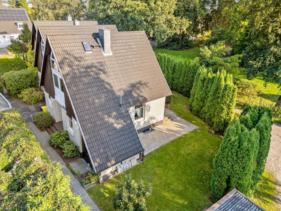 Drohnenaufnahme Stadthaus Norderstedt / Garstedt