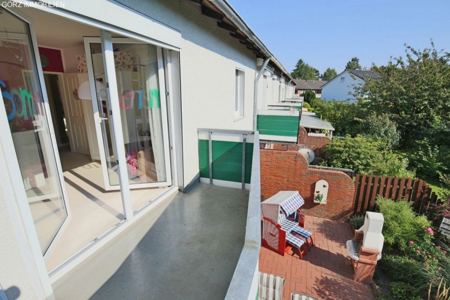 Balkon im OG Reihenendhaus Norderstedt