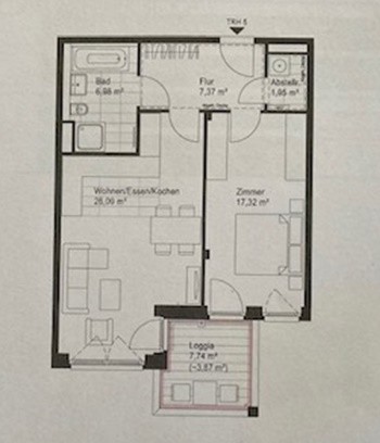Grundriss Etagenwohnung Hamburg