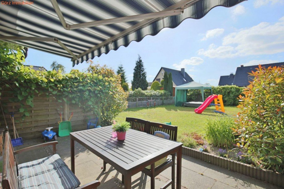 Terrasse Doppelhaush�lfte Henstedt-Ulzburg