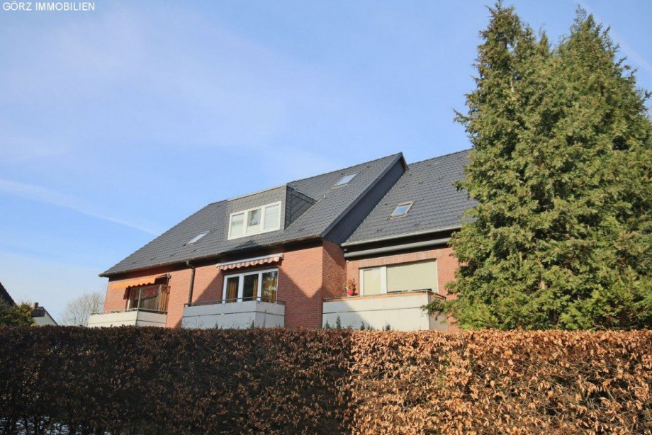 Hausansicht Erdgeschosswohnung Norderstedt