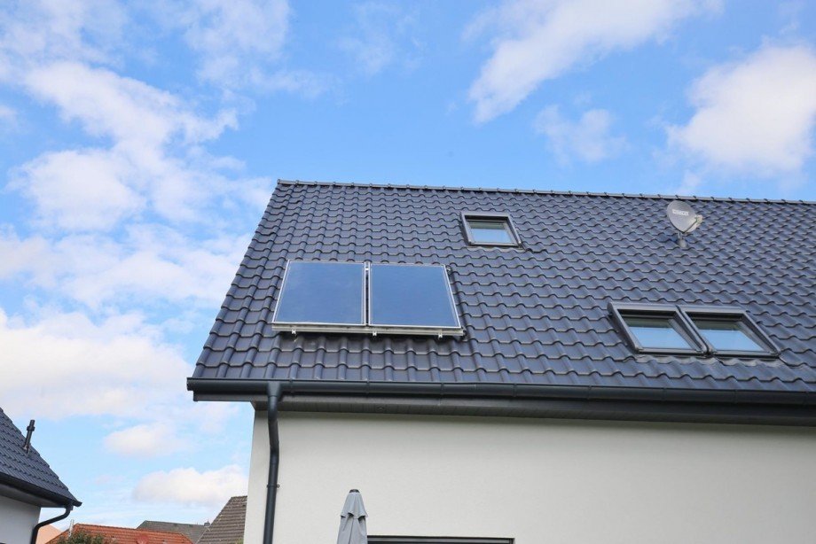 Solaranlage Doppelhaush�lfte Elmshorn