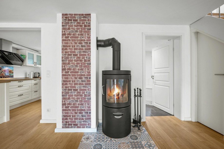 Kamin Doppelhaush�lfte Norderstedt