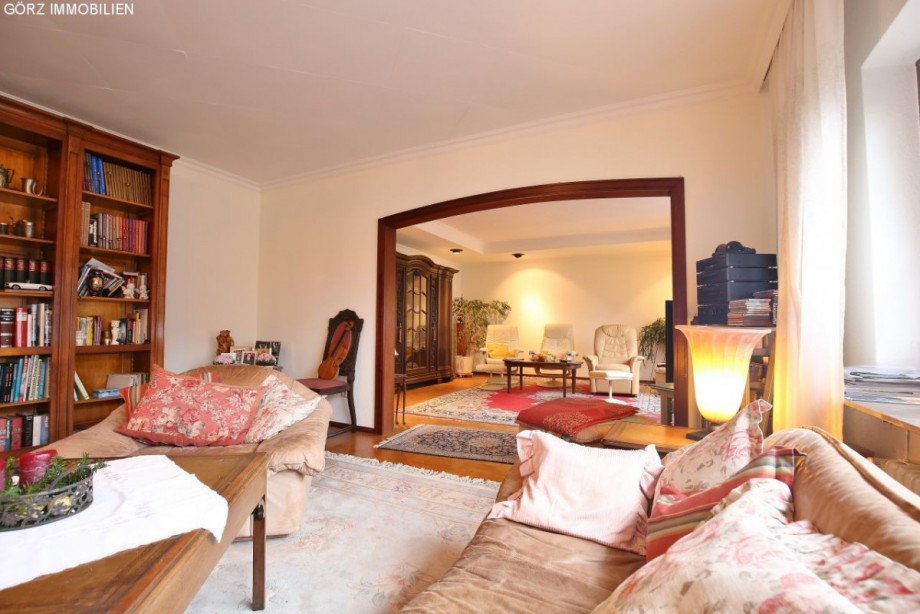 Wohnzimmer mit S�dausrichtung Einfamilienhaus Quickborn-Heide