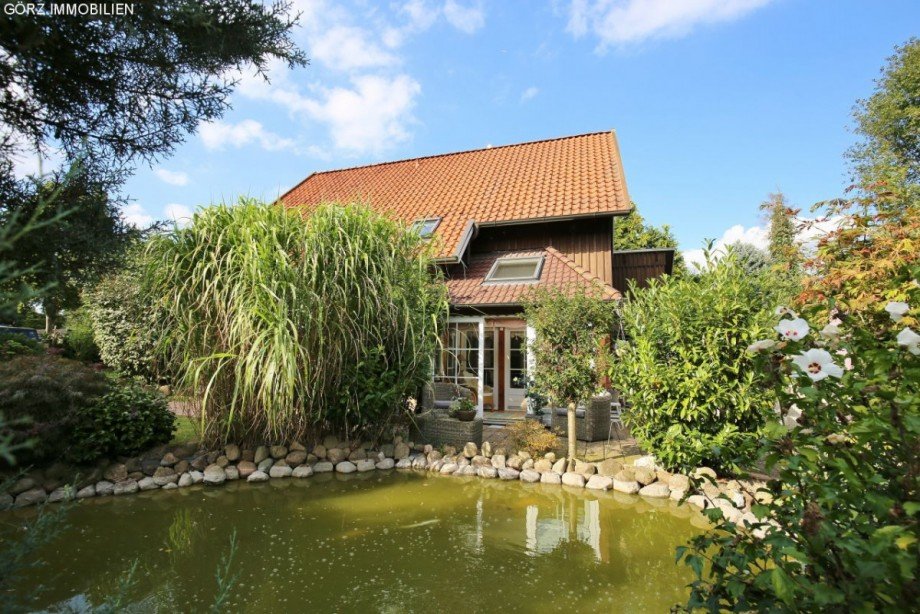 Teich Einfamilienhaus Appen